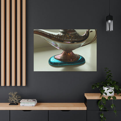 "Wish Upon a Magic Lamp" - The Alien Canva