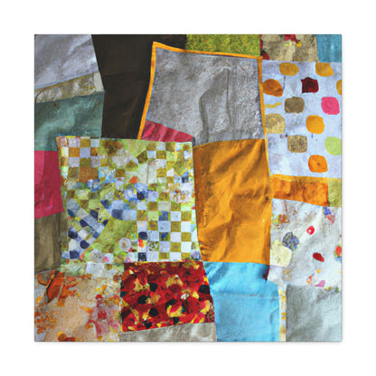 "Stitching Together a Scrap Quilt" - The Alien Canva