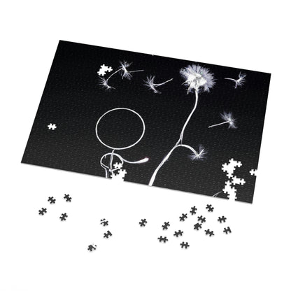 "A Dandelion Flicker in the Midnight Breeze" - The Alien Jigsaw Puzzle