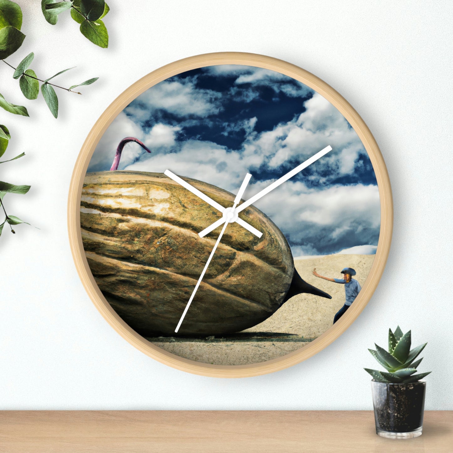 Mystery in the Meadow: The Gigantic Find of a Farmer - The Alien Wall Clock