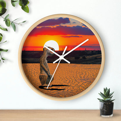 "Adiós al horizonte" - El reloj de pared alienígena