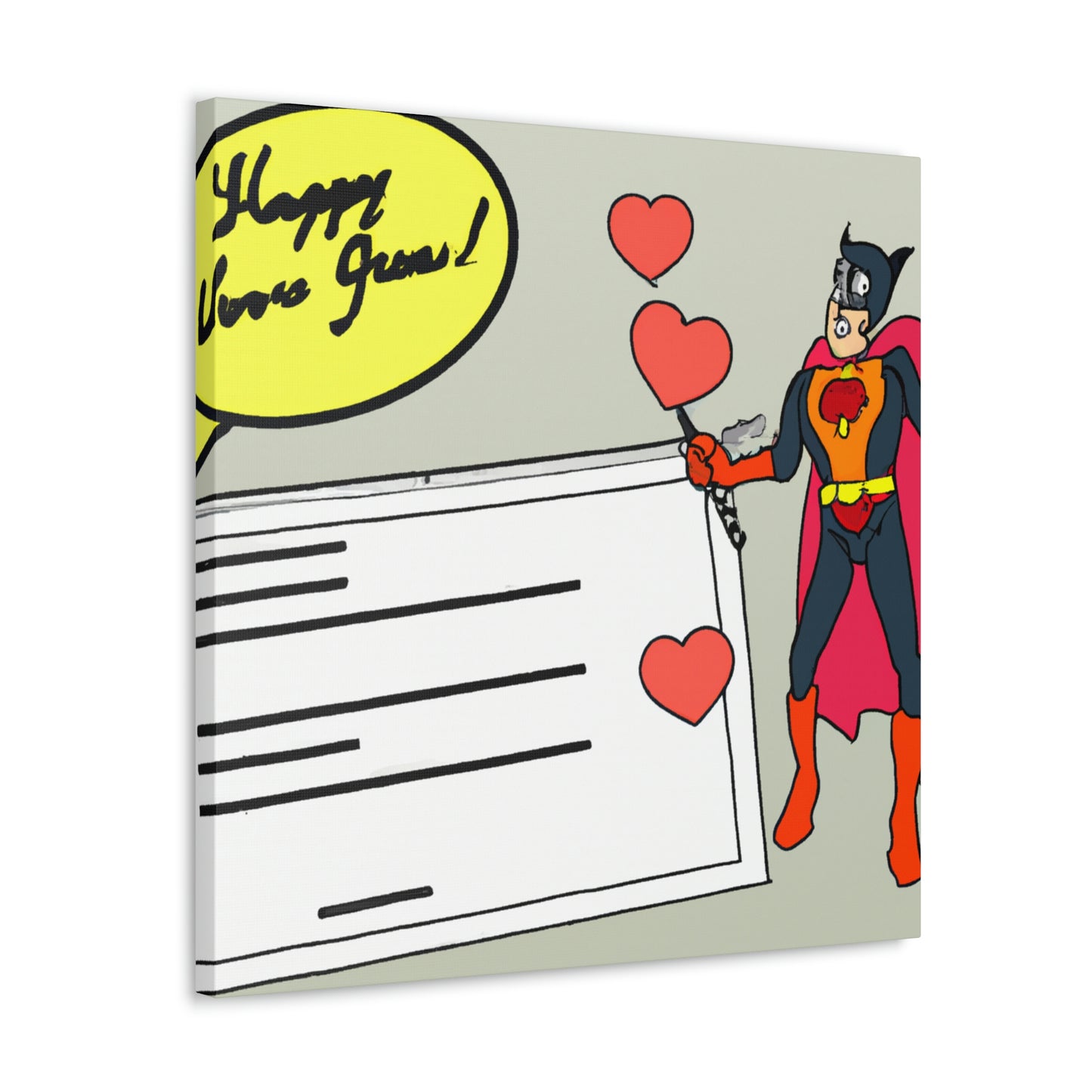 "To My Beloved Comic Book Hero: A Love Letter" - The Alien Canva