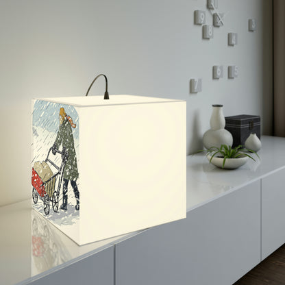 "Struggling Against the Snow" - The Alien Light Cube Lamp