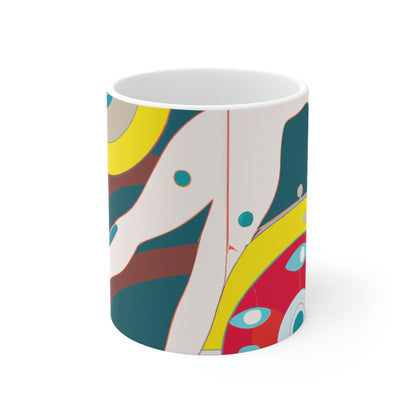 "Mastering the Rogue AI: A Robotics Engineer's Story" - The Alien Taza de cerámica 11 oz