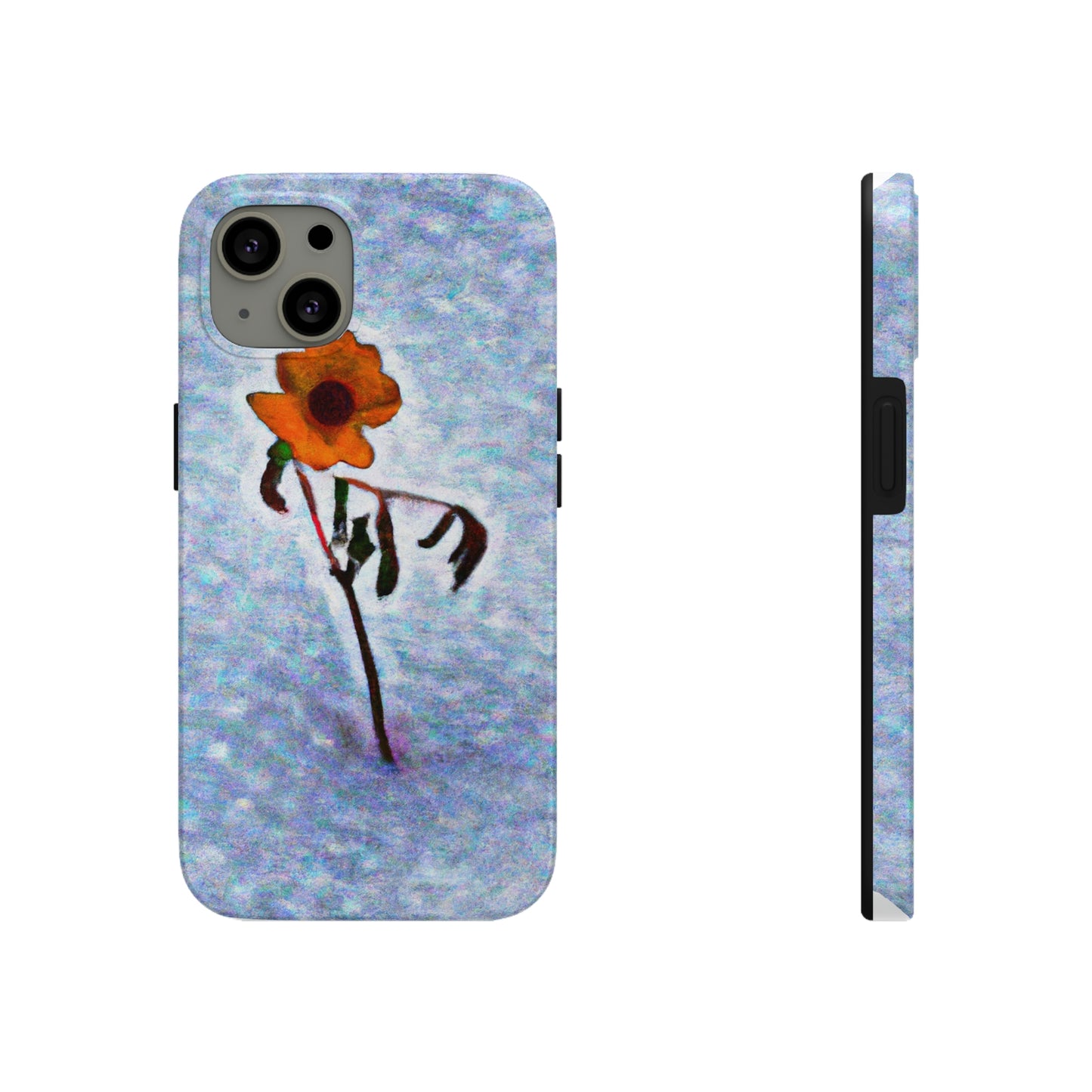 "Eine Blume, die sich weigert zu zittern" - Die Alien Tough Phone Cases