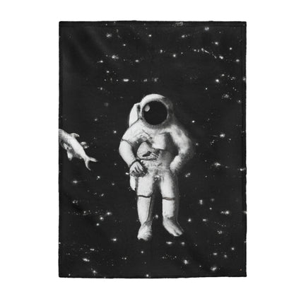 "A Celestial Sea Dance" - The Alien Velveteen Plush Blanket