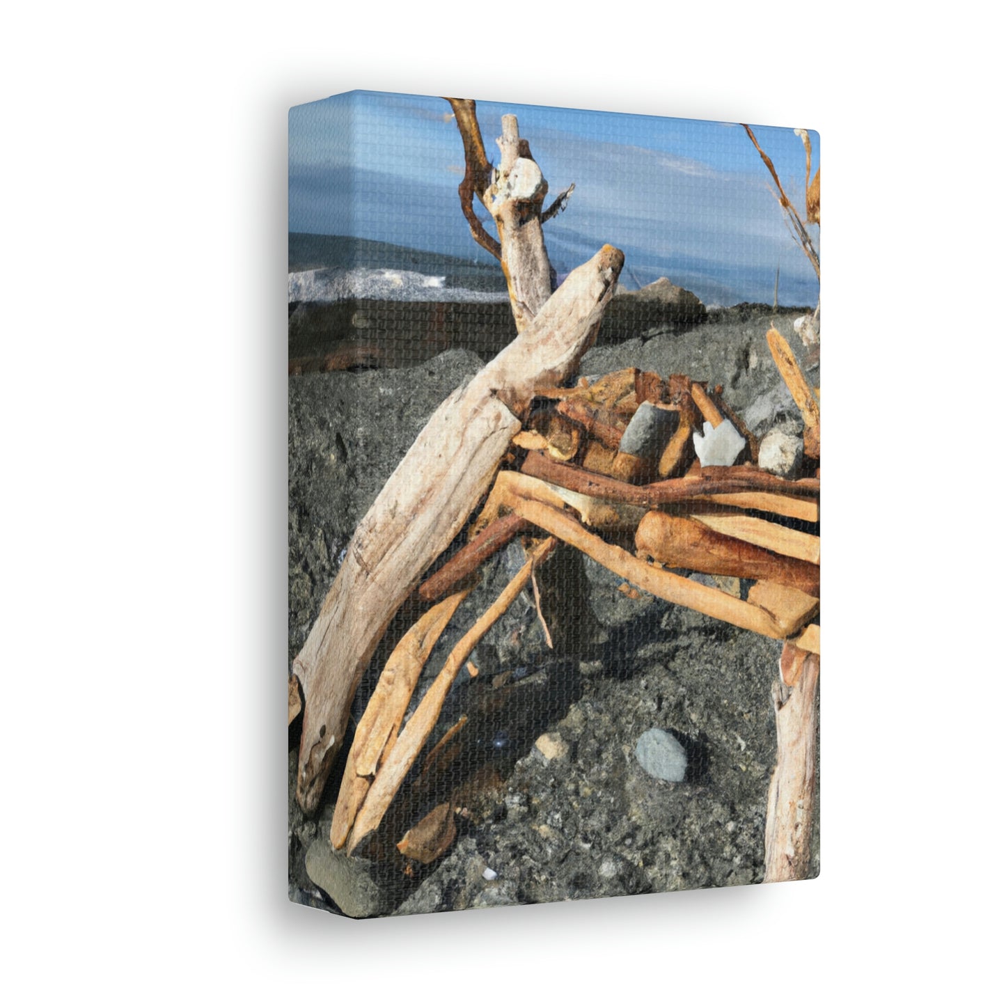 "Driftwood Dreamscape" - Canvas