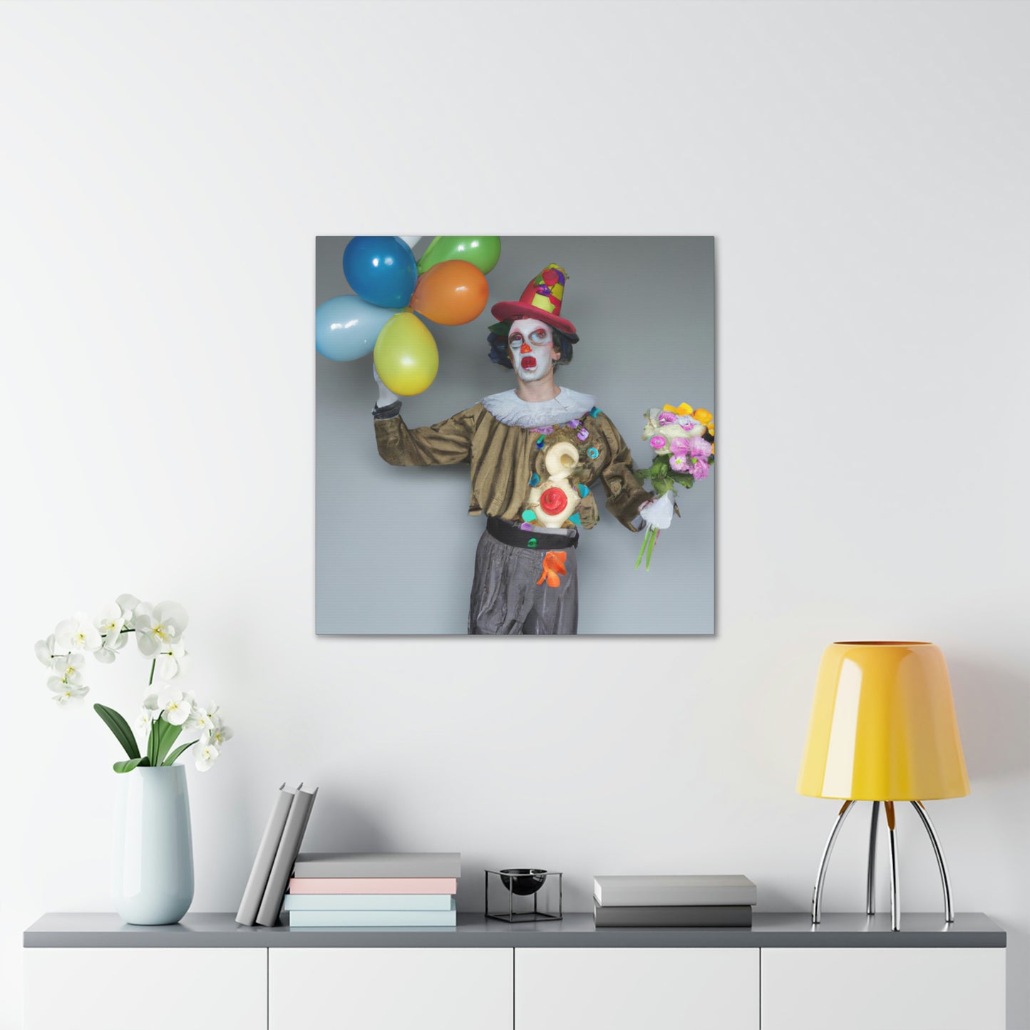 "Clowning Around with Balloons" - The Alien Canva