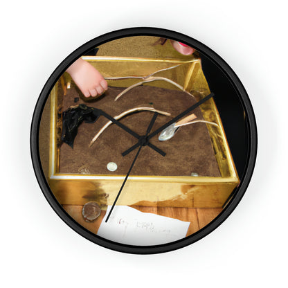 "Treasure Hunt Adventures!" - The Alien Wall Clock