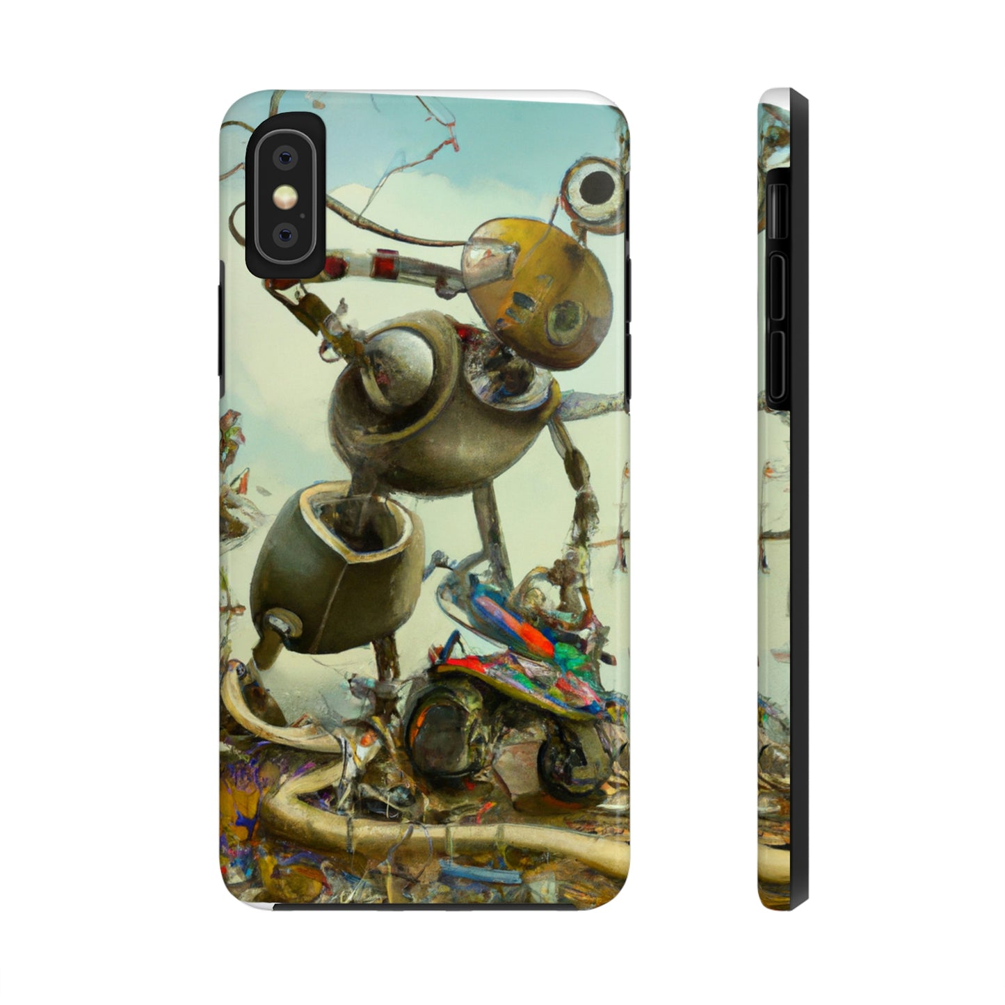 Roboter verjüngt die Wildnis - Die Alien Tough Phone Cases