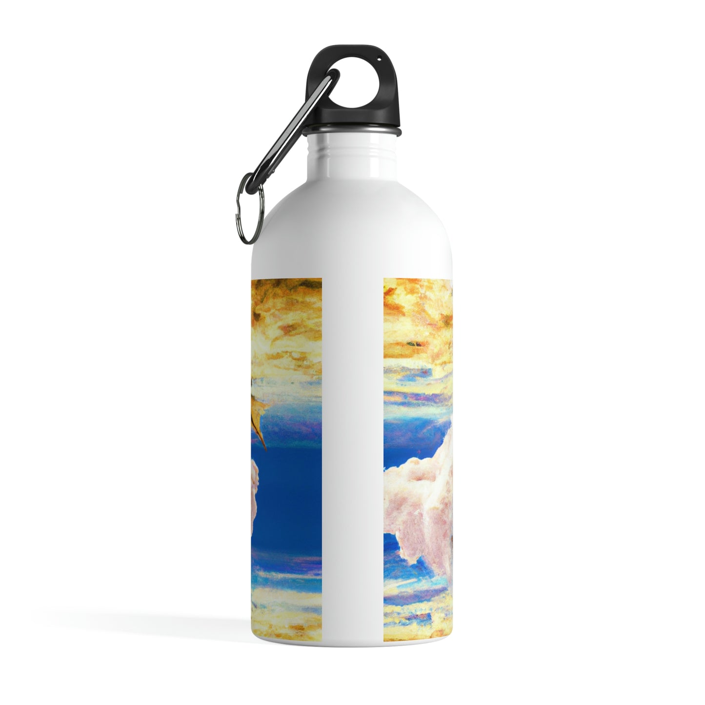 "A Heavenly Blaze with a Mystic Dragon" - The Alien Stainless Steel Water Bottle