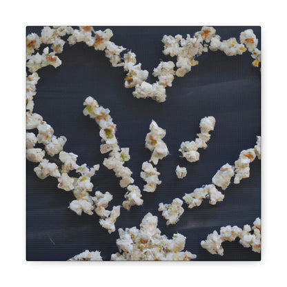 "Popcorn Love!" - The Alien Canva