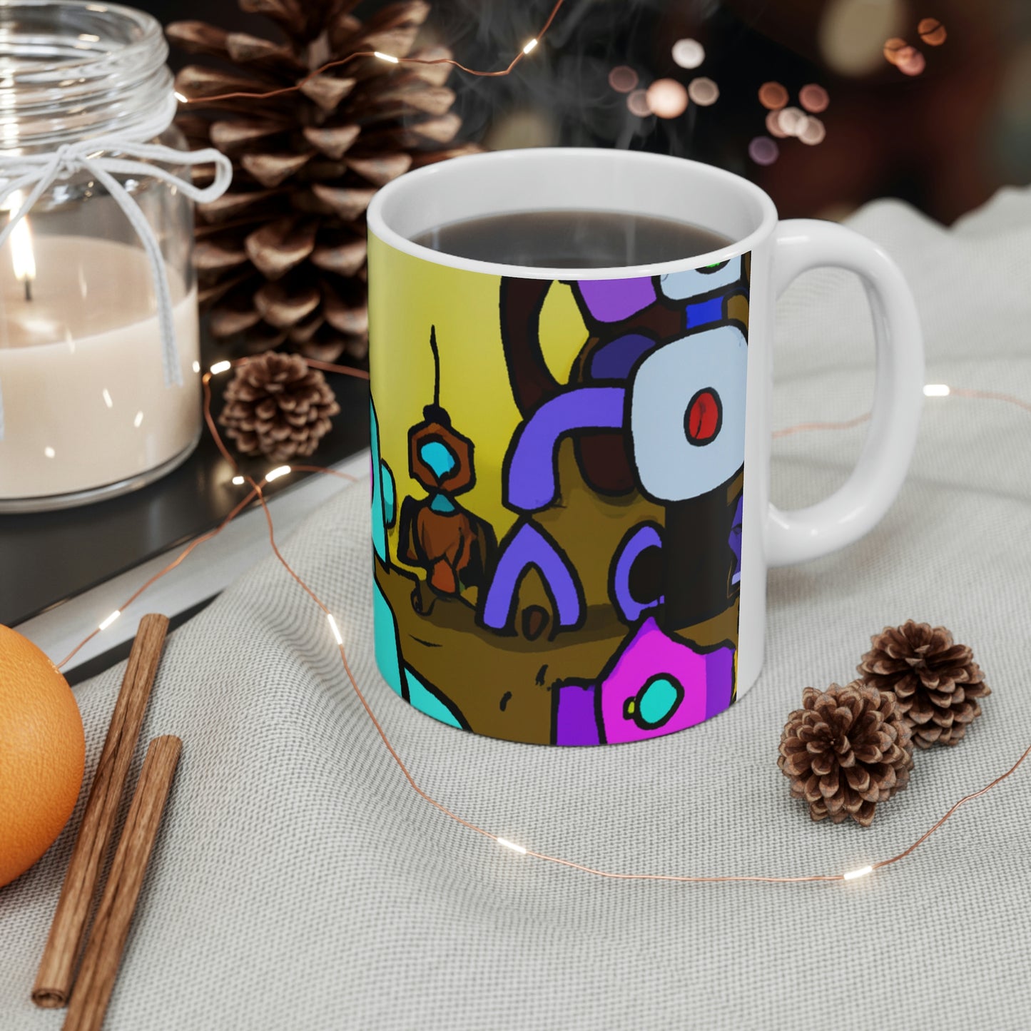 "A Spectrum of Enslaved Machines" - The Alien Ceramic Mug 11 oz