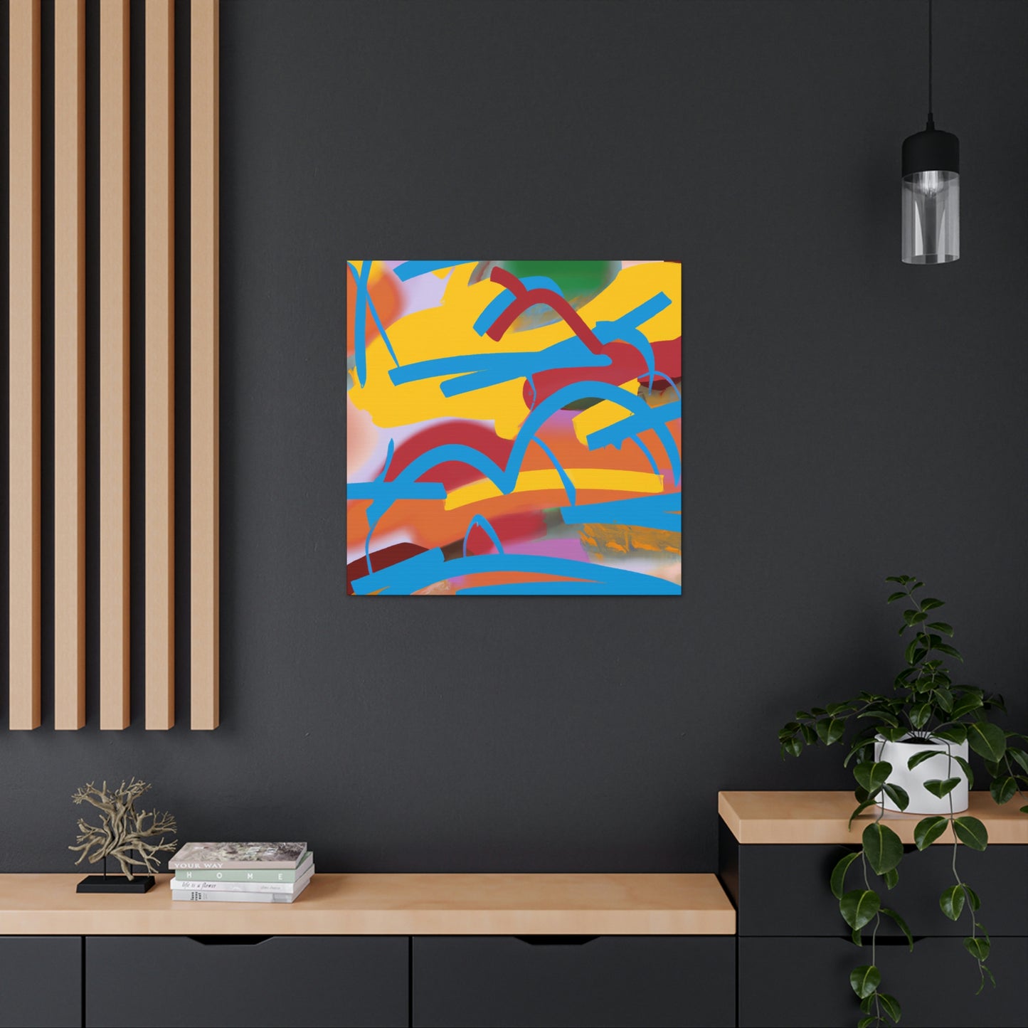 "A Poetic Palette" - Canvas