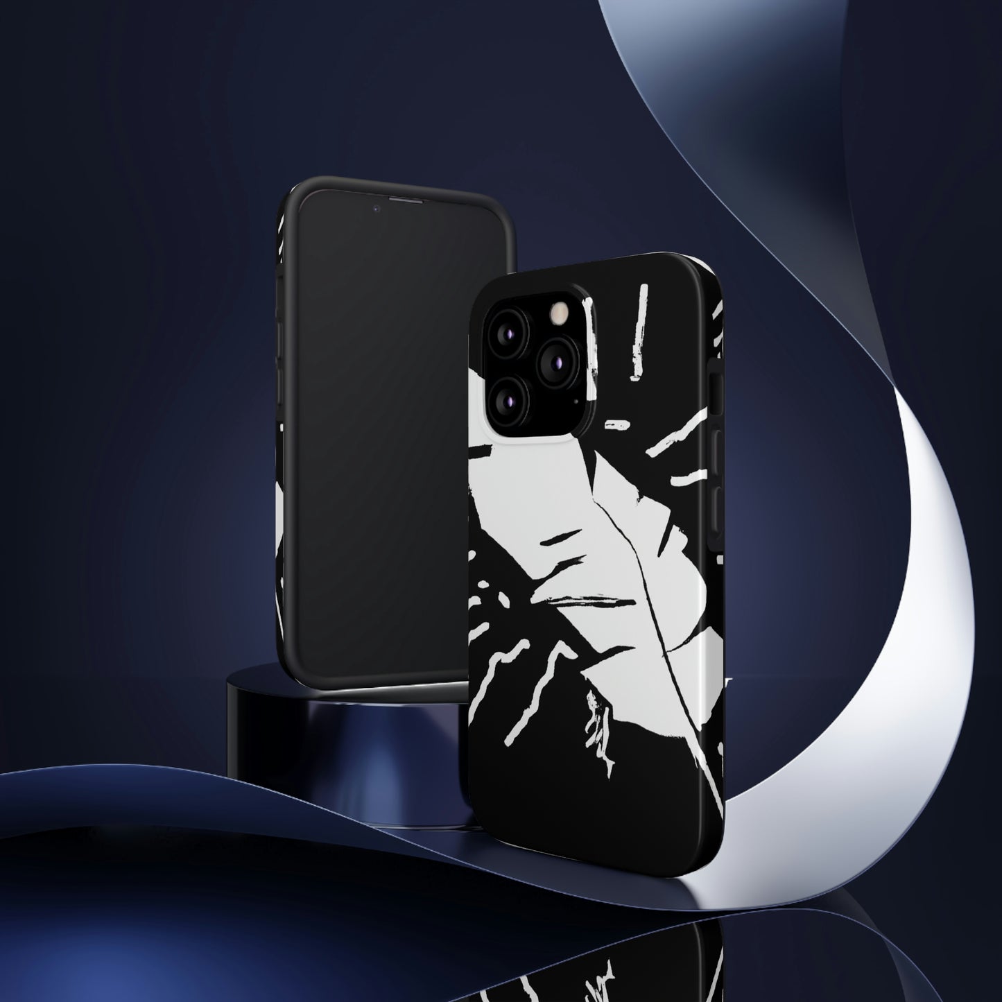 Lost in the Shadows: The White Feather's Journey - The Alien Tough Phone Cases