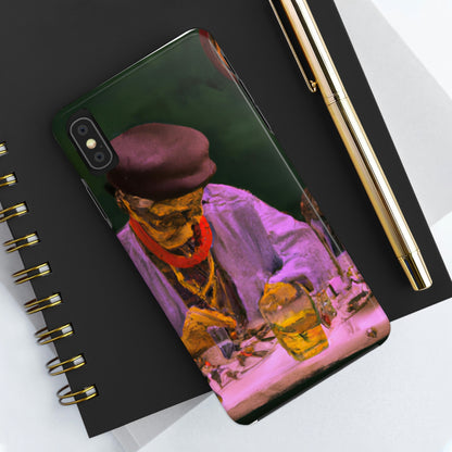 "A Master of Mending: An Elderly Clockmaker Restoring an Antique Timepiece" - The Alien Tough Phone Cases