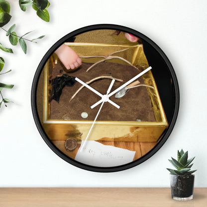 "Treasure Hunt Adventures!" - The Alien Wall Clock