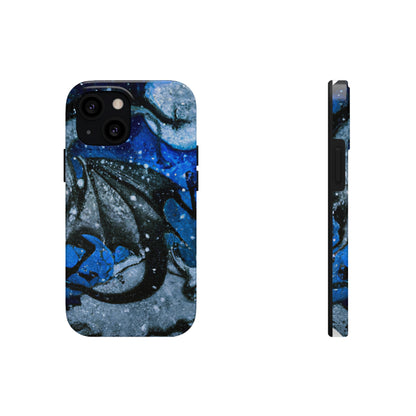 "Frosted Moonlight Dragon" - Die Alien Tough Phone Cases