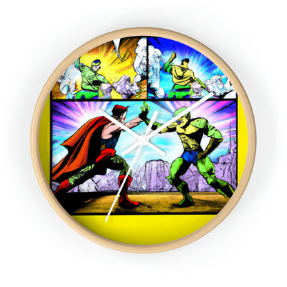 Superhero Showdown! - The Alien Wall Clock