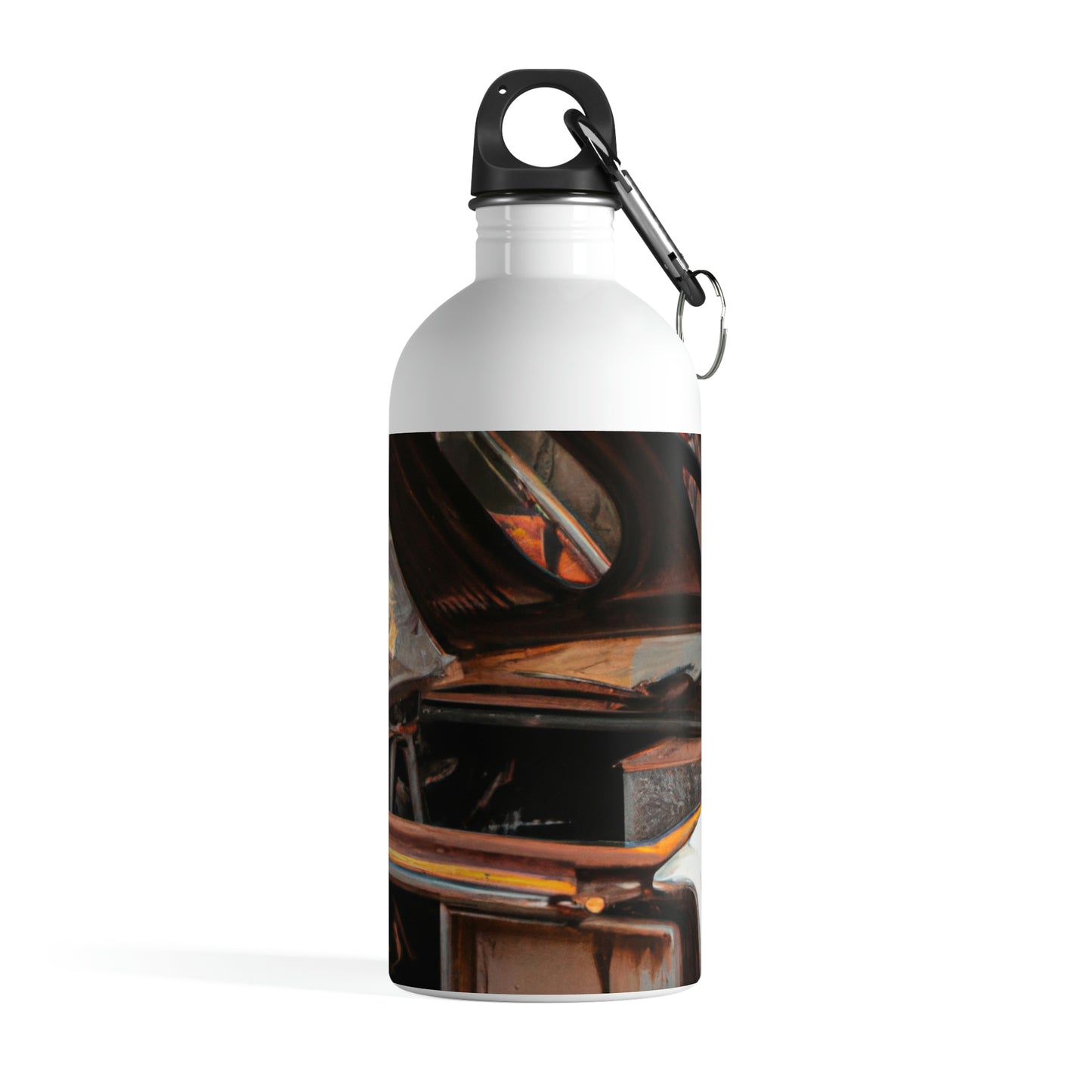 that rebuilds the consciousness of a lost loved one

"Rebuilding Time: A Journey to Remember" - The Alien Stainless Steel Water Bottle