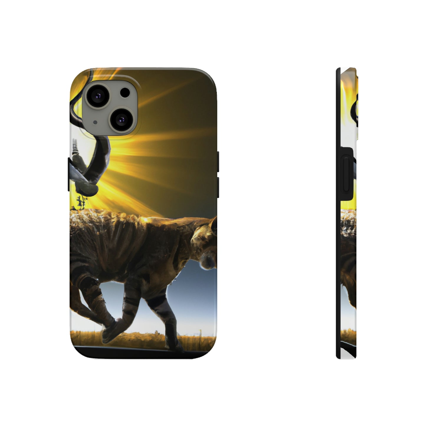 "A Purrfect Sunbeam Moment" - Die Alien Tough Phone Cases