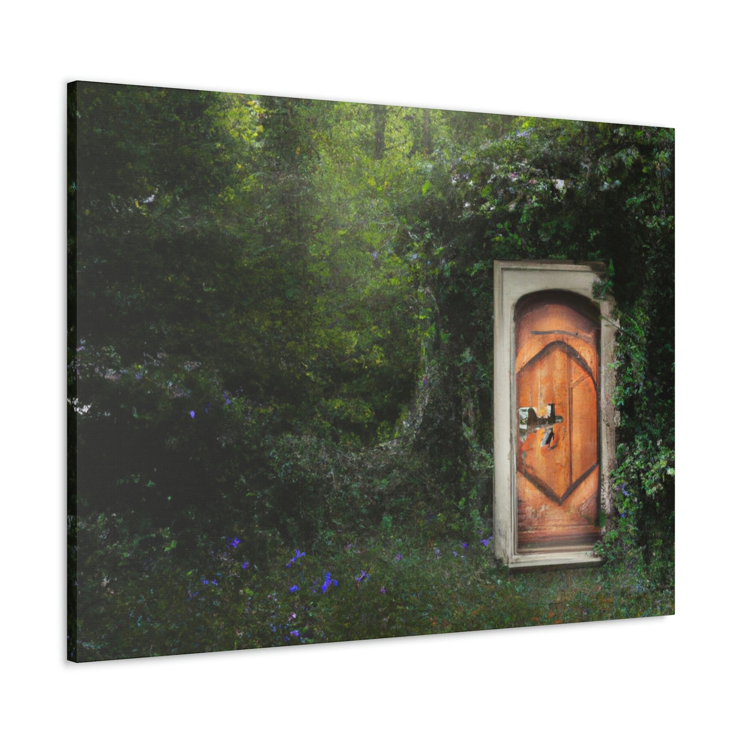 The Magical Door in the Woods - The Alien Canva