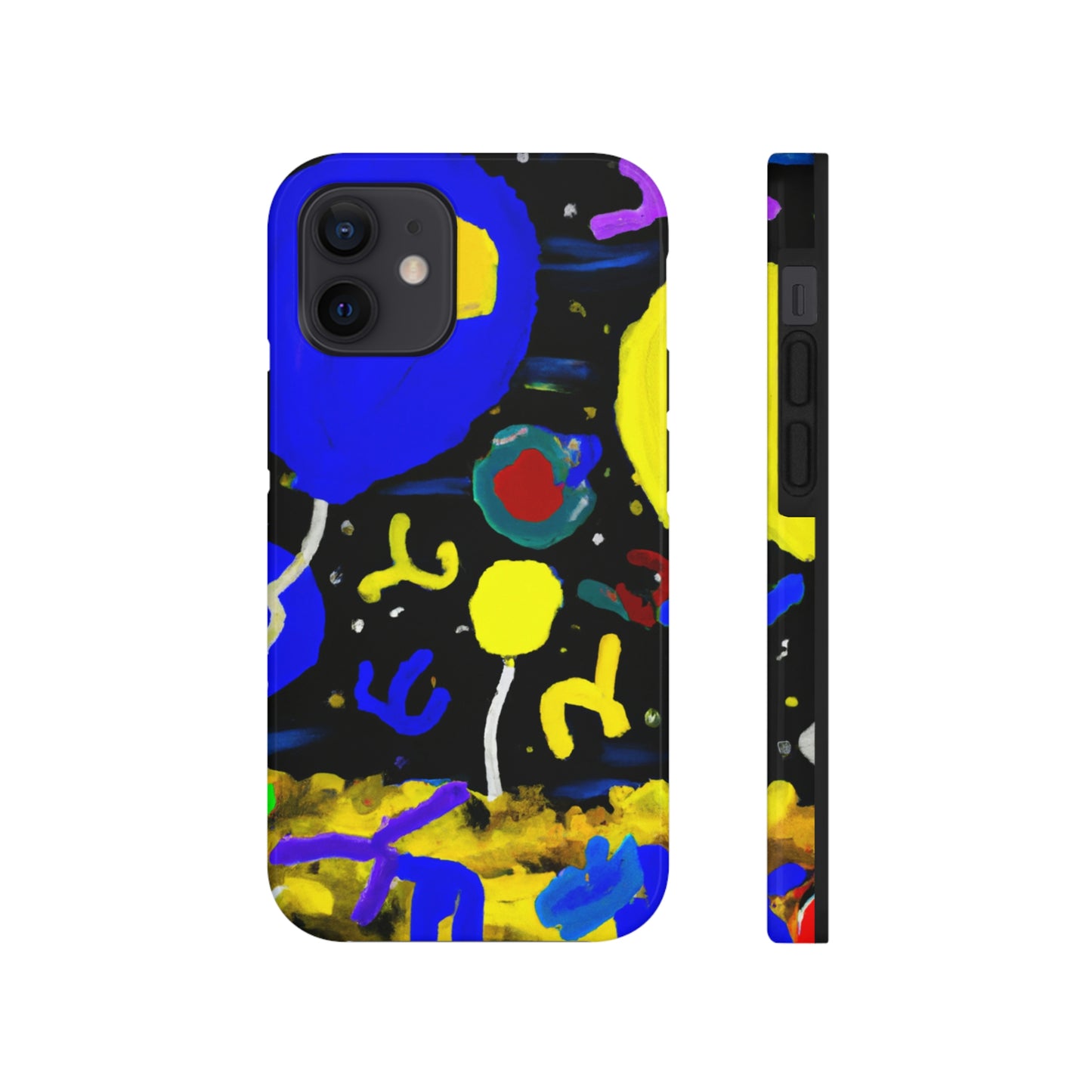 "A Starry Night Rainbow" - Die Alien Tough Phone Cases