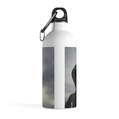 "Adrift in the Universe" - The Alien Stainless Steel Water Bottle