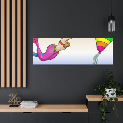 "The Mermaid's Rainbow Chase" - The Alien Canva