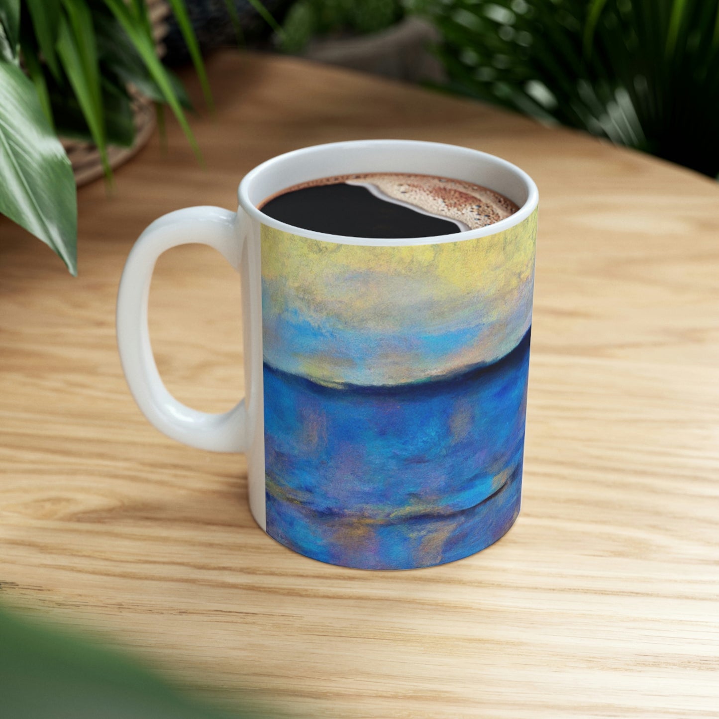 "Perdido en el mar" - Taza de cerámica The Alien 11 oz