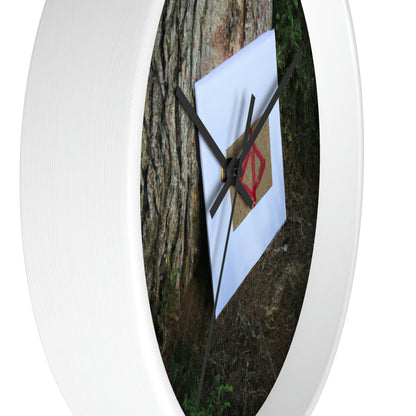 "The Secret Art of the Tree" - The Alien Wall Clock