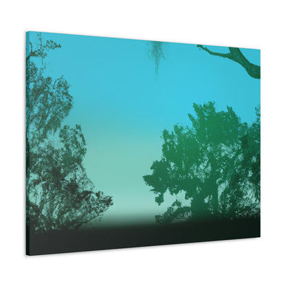 "Twilight in Nature: Exploring the Beauty of Shade and Texture" - The Alien Canva.