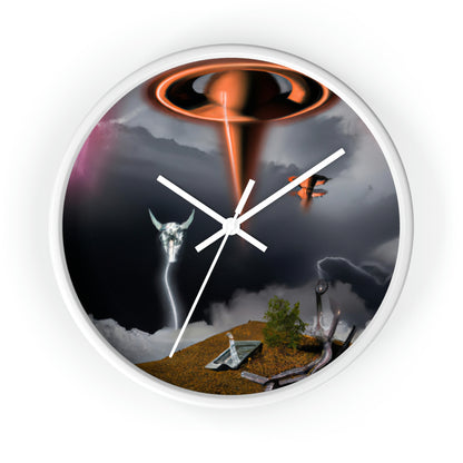 Invasion of the Storm Aliens - The Alien Wall Clock