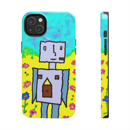 "Ein kleines Wunder in einem Blumenmeer" - Die Alien Tough Phone Cases