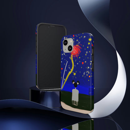 "A Spark of Solitude" - The Alien Tough Phone Cases