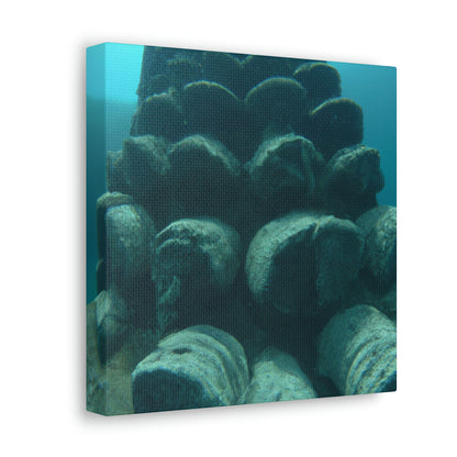 "Diving into the Lost City: Exploring the Ancient Ruins of an Underwater Civilization" - The Alien Canva