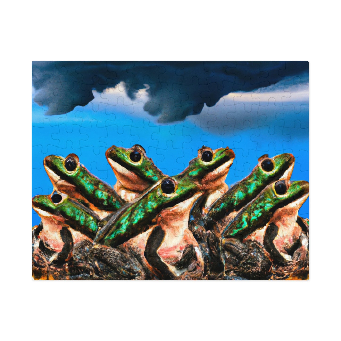 "Ein Froschchor im Gewitter" - Das Alien-Puzzle