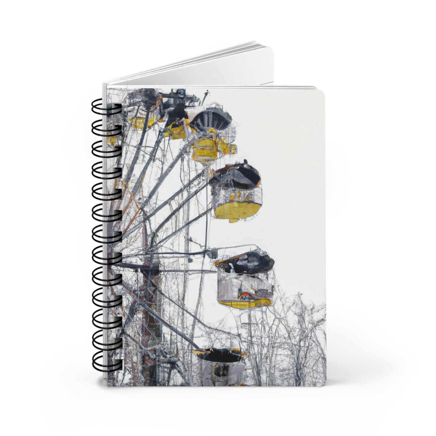 "Lonely Wheel in a Winter Wonderland" - The Alien Spiral Bound Journal