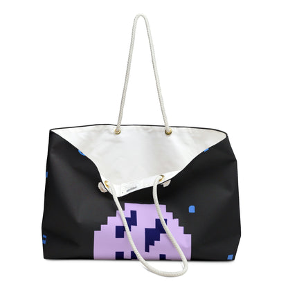 "Testigo solitario del cielo nocturno" - The Alien Weekender Bag Pixel Art