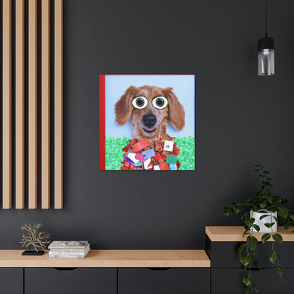 "Retratos de mascotas recreativos" - Lienzo