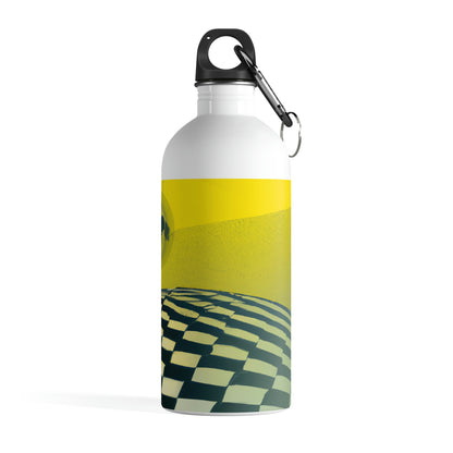 "Lost and Found in the Desert: A Bee's Journey" - The Alien Stainless Steel Water Bottle