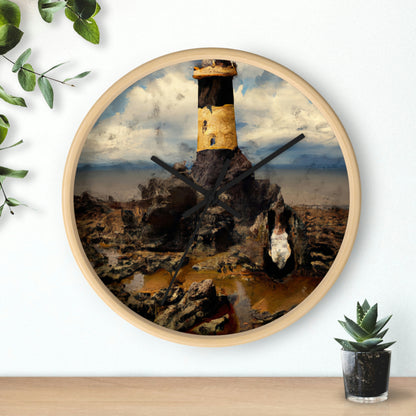 "Lonely Beacon on the Shore" - El reloj de pared alienígena