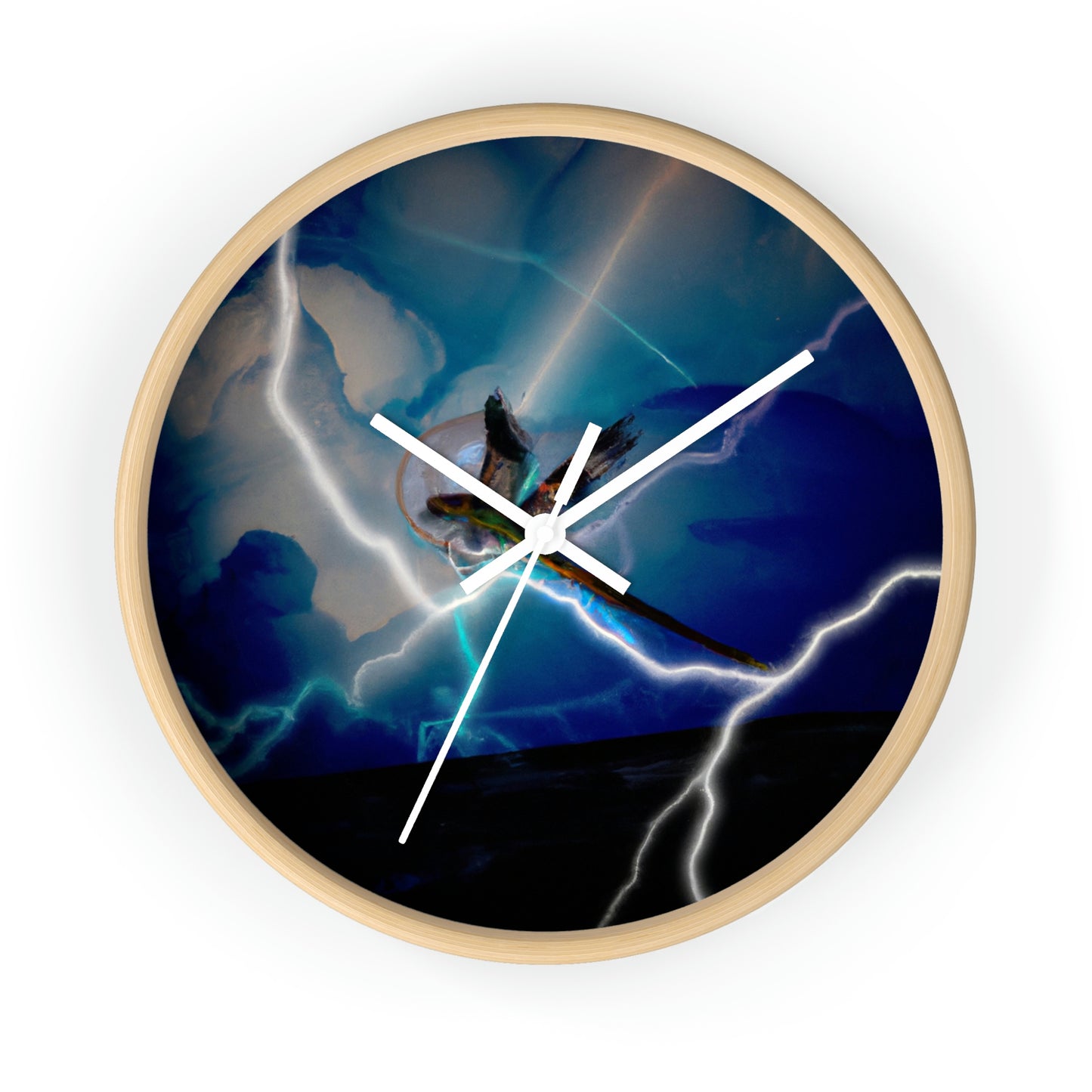 "Draco in the Tempest" - The Alien Wall Clock