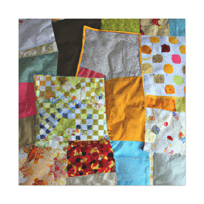 "Stitching Together a Scrap Quilt" - The Alien Canva