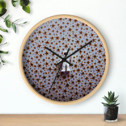 "A Small Adventurer Among Giant Stars" - The Alien Wall Clock