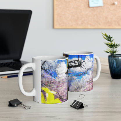 "Forgotten Secrets of the Springtime Forest" - The Alien Ceramic Mug 11 oz