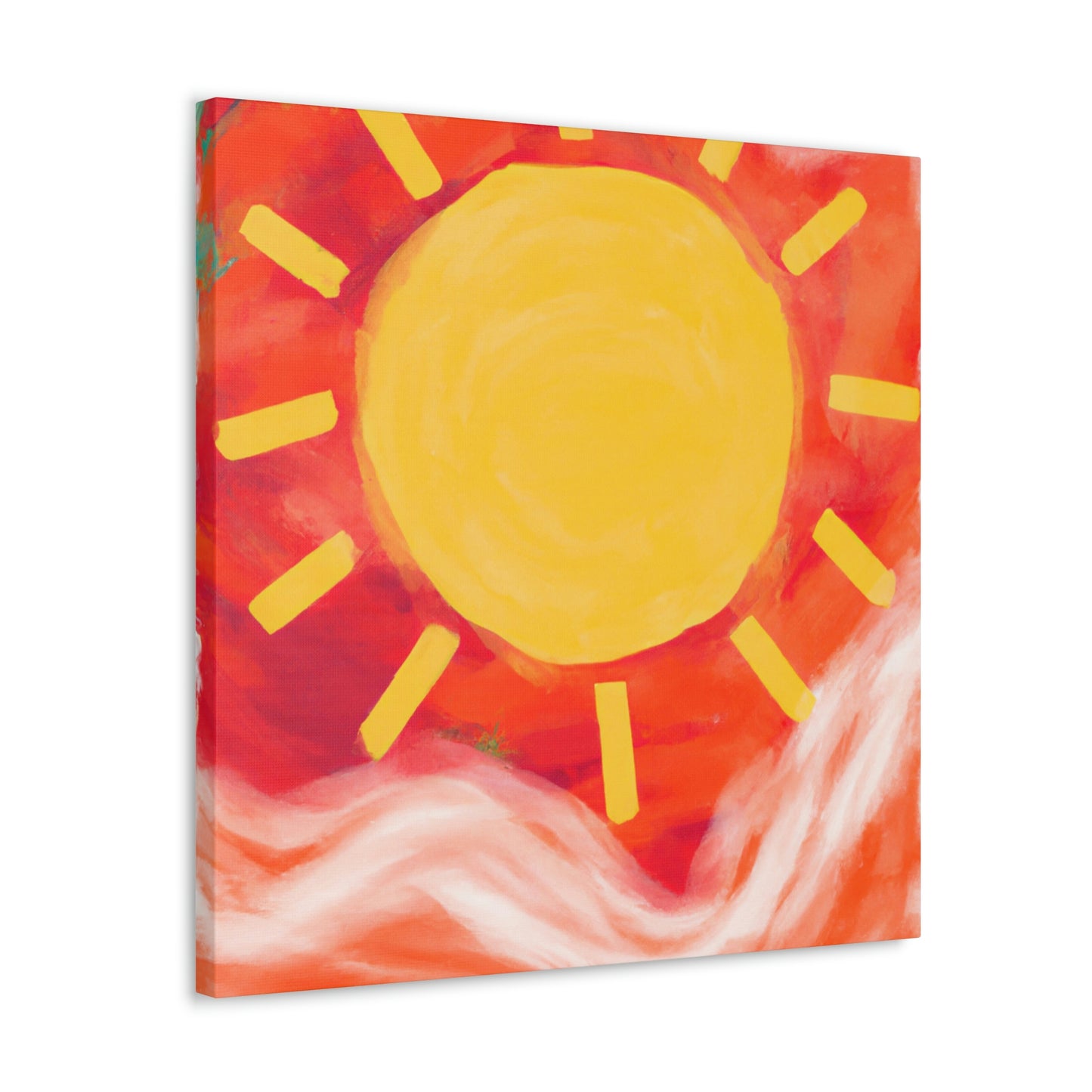 Sunrise Artist - Canvas