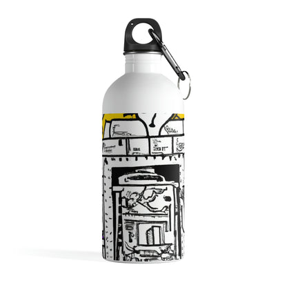 Mystic Mage Odyssey: A Time-Travel Tomb Raid - The Alien Stainless Steel Water Bottle