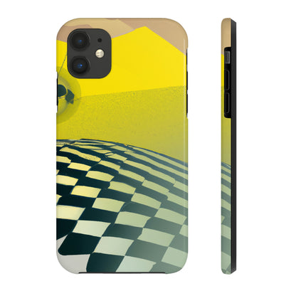 „Lost and Found in the Desert: A Bee's Journey“ – The Alien Tough Phone Cases