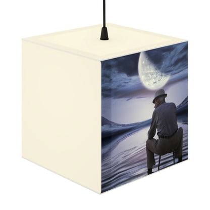 Moonlight Reflections on a Quiet Lake - Die Alien Light Cube Lampe